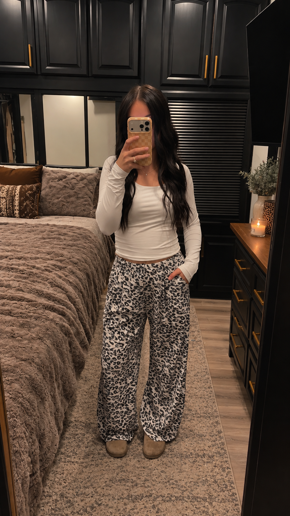 Roam Free Leopard Pants